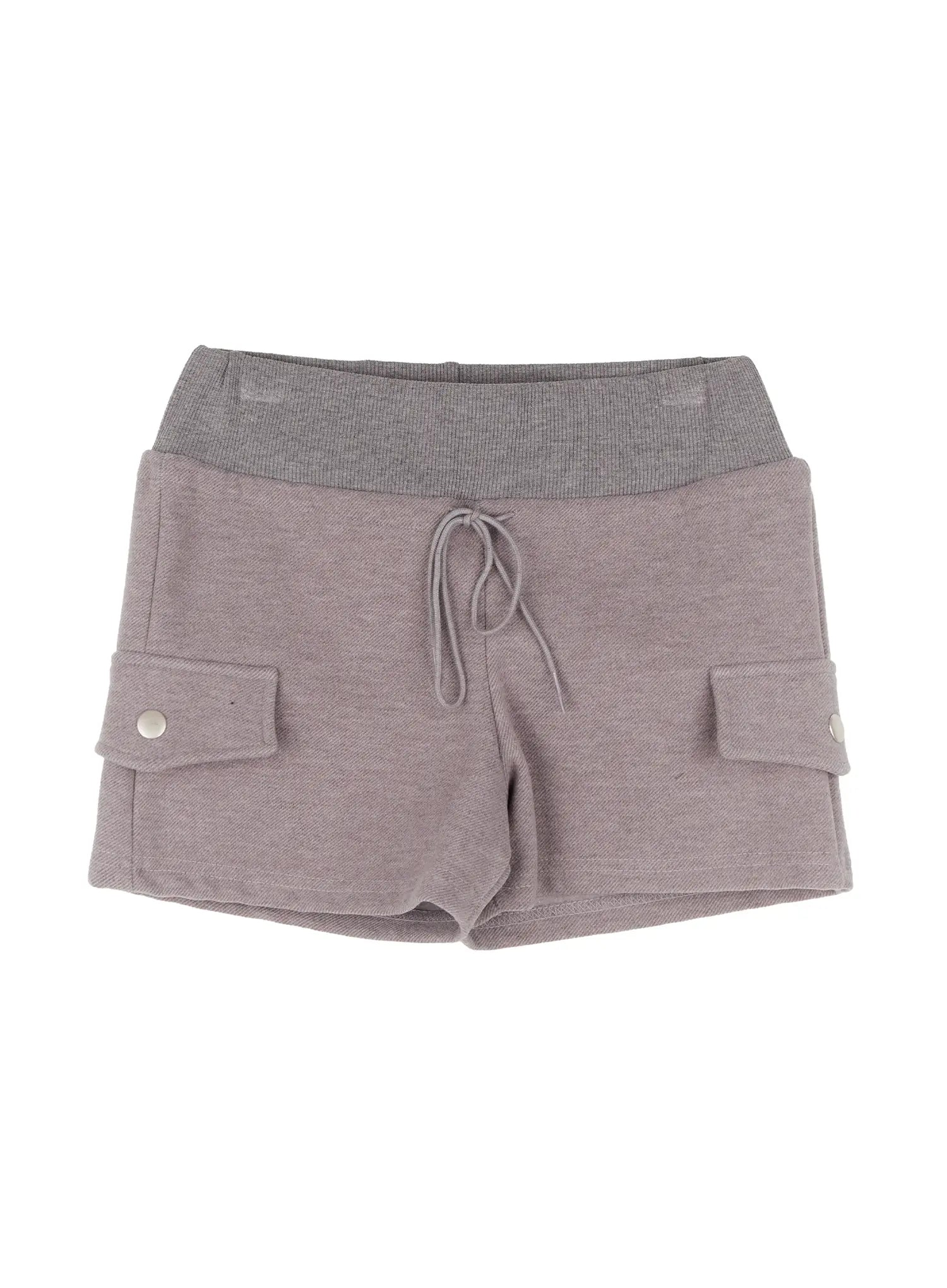 low-rise-cargo-shorts-co529 / Gray