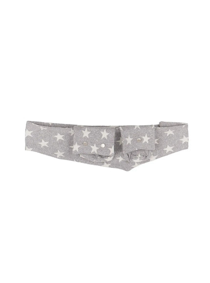 star-print-belt-bag-cl525 / Gray