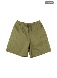 cotton-cargo-shorts-cl412 / Green