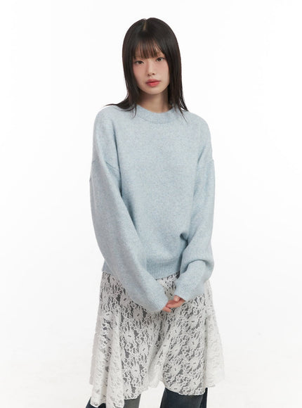 essential-soft-knit-sweater-cj502 / Light blue