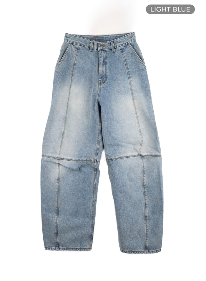 low-rise-baggy-jeans-cm418 / Light blue