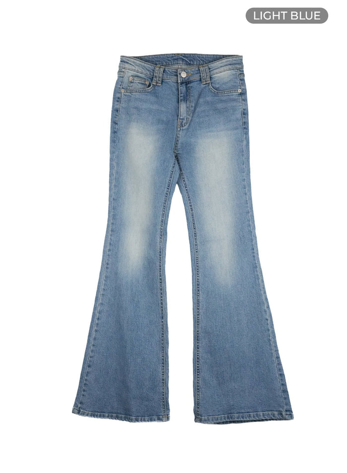 low-rise-bootcut-jeans-cu417 / Light blue