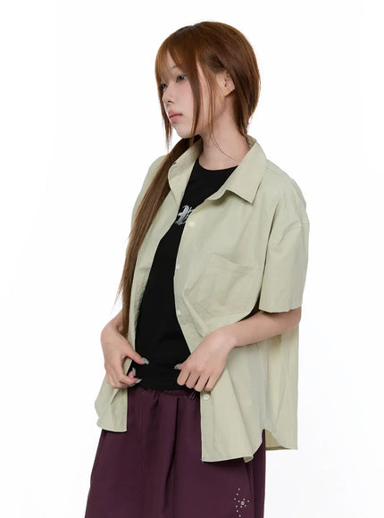 oversized-rugby-shirt-ca522 / Light green