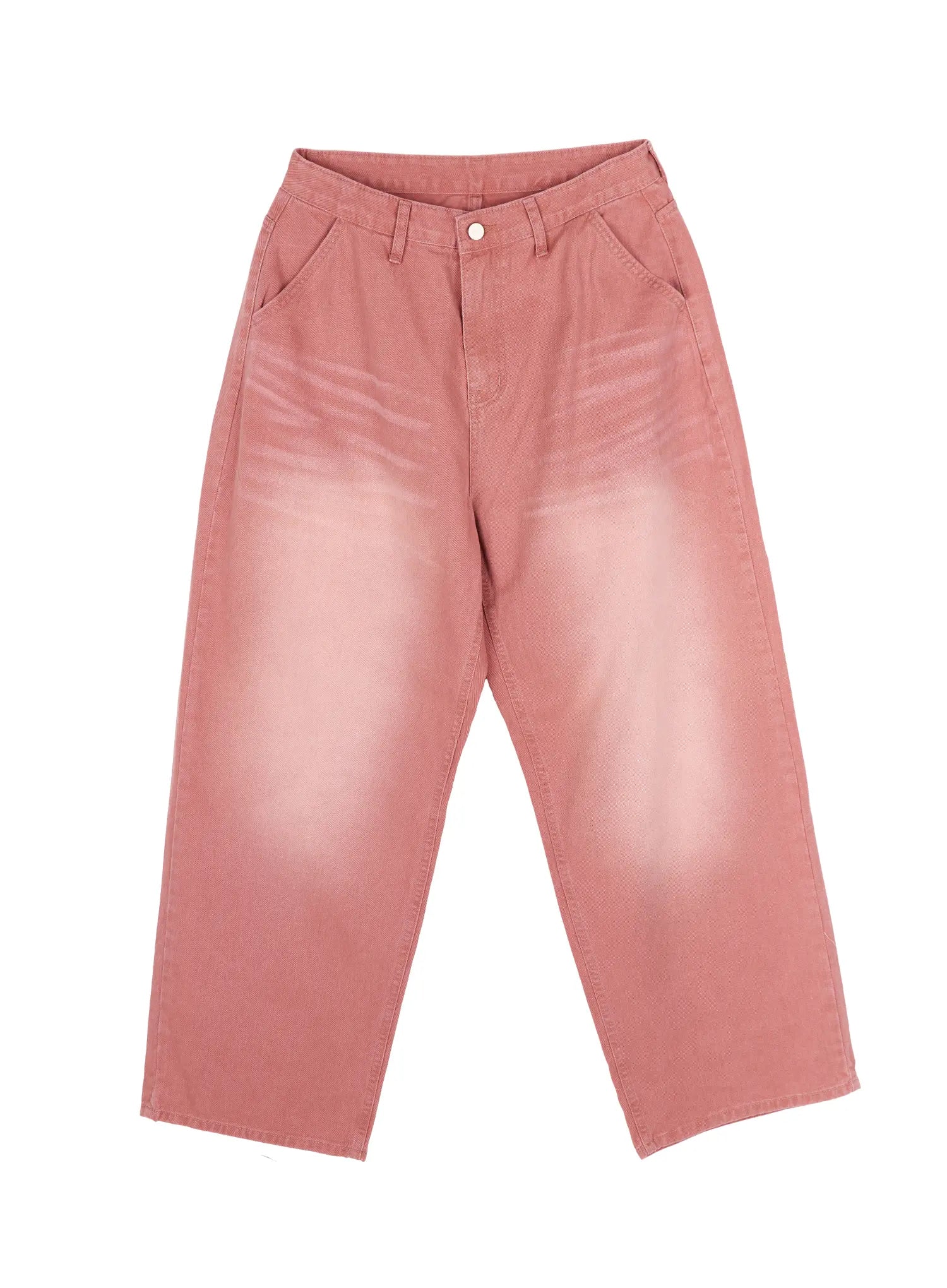 zyra-brushwashed-wide-leg-jeans-cy521 / Pink