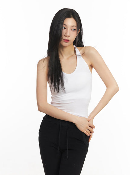 essential-halter-crop-tank-top-ca503 / White