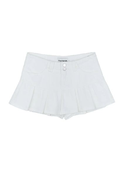 Pleated Mini Skirt CG501