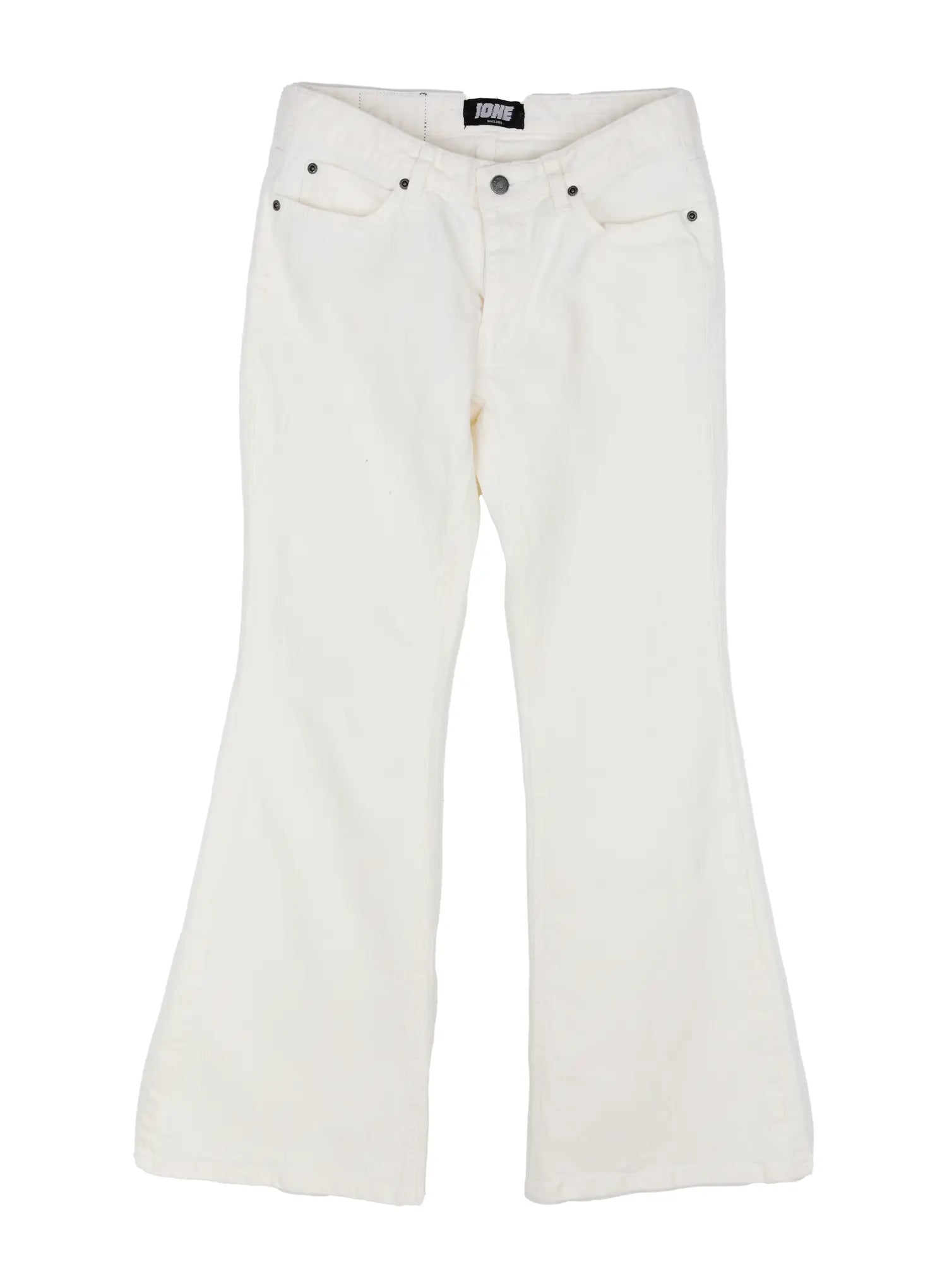 classic-bootcut-cotton-pants-cn527 / White