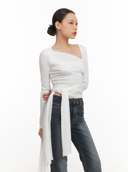 strap-balance-crop-top-cd409 / White