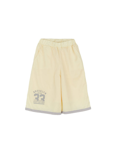 active-graphic-sweatshorts-ca525 / Yellow