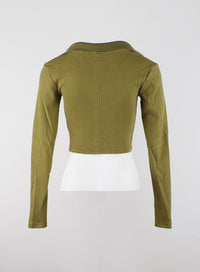 v-neck-collar-long-sleeve-crop-tee-cd322