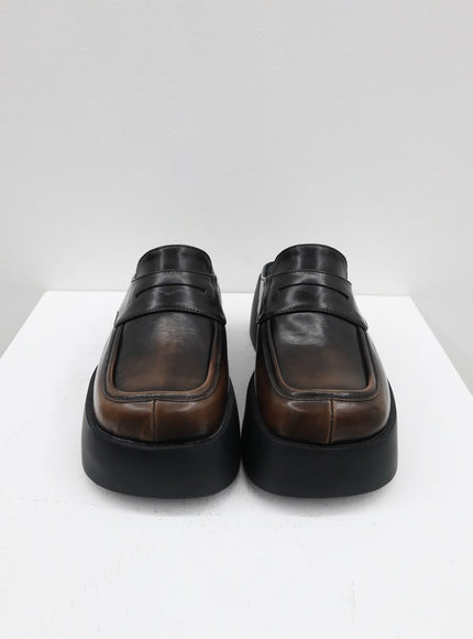 Platform Loafer Mules CF327