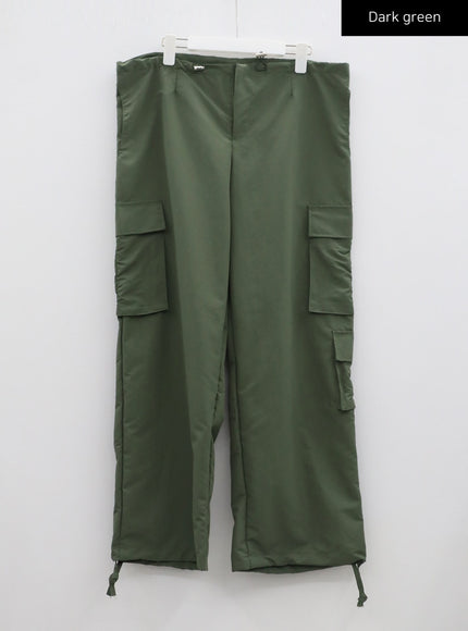 Pantalon Cargo Baggy à Cordon CF313