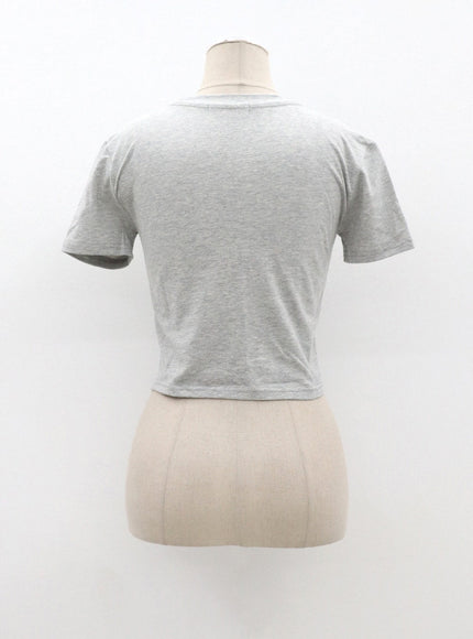 Lewkin Cropped Tee CM307