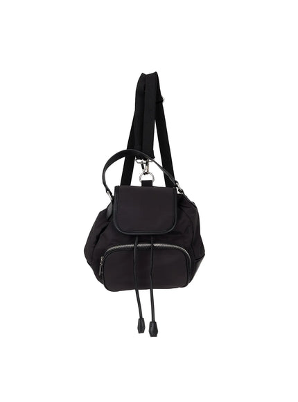 casual-adjustable-pocketed-backpack-ca503 / Black