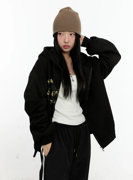 Oversized Lettering Hoodie CN505
