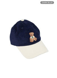 animal-print-baseball-hat-og412 / Dark blue