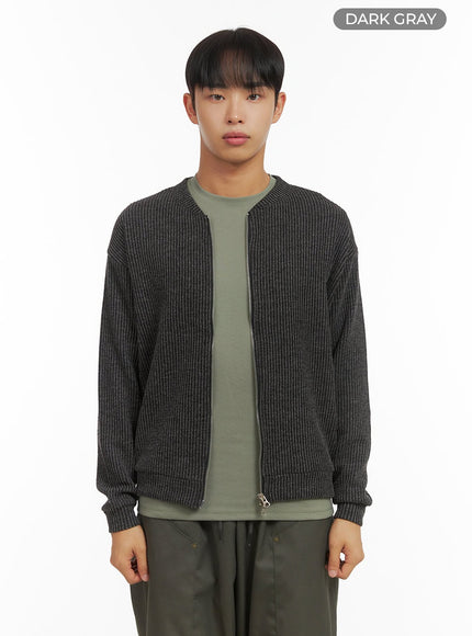 sophisticated-zip-up-shirt-co410 / Dark gray