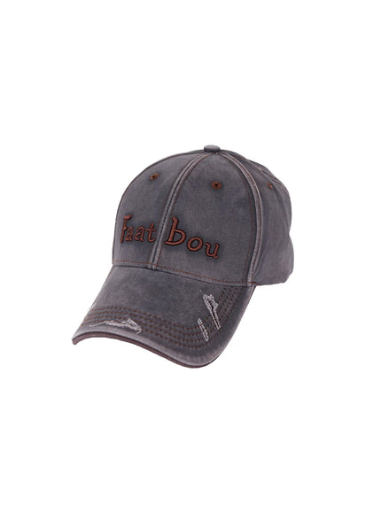 vintage-embroidered-baseball-cap-ca517 / Dark gray