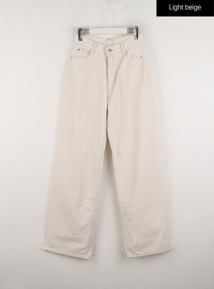wide-leg-corduroy-pants-od311 / Light beige
