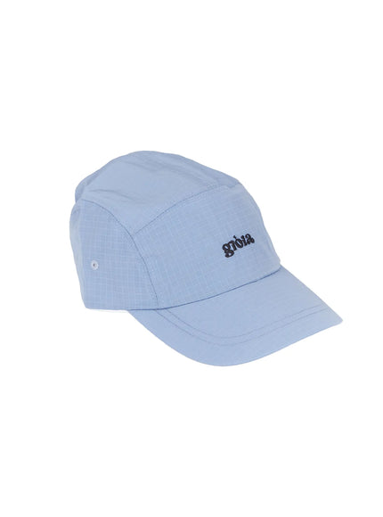graphic-embroidered-hat-cu516 / Light blue