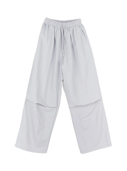 pintuck-active-track-pants-cu517 / Light gray