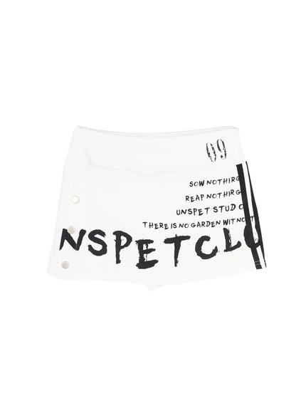 street-style-mini-skirt-cy513 / White