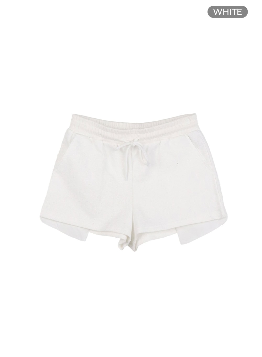 out-pocketed-shorts-cy423 / White