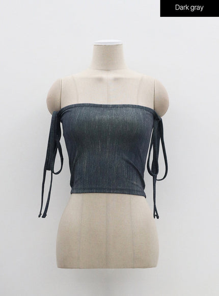 Schlauchoberteil mit Schnürdetail BF323