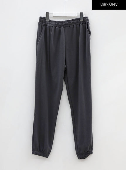 Plus Cotton Banded Sweat Pants IJ30