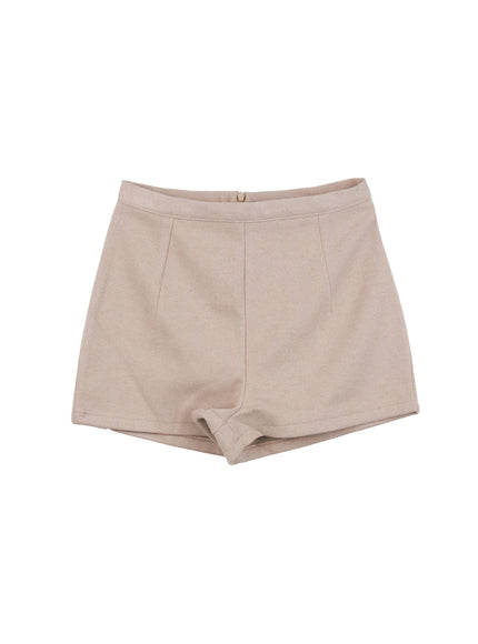 classic-solid-shorts-cn416 / Beige