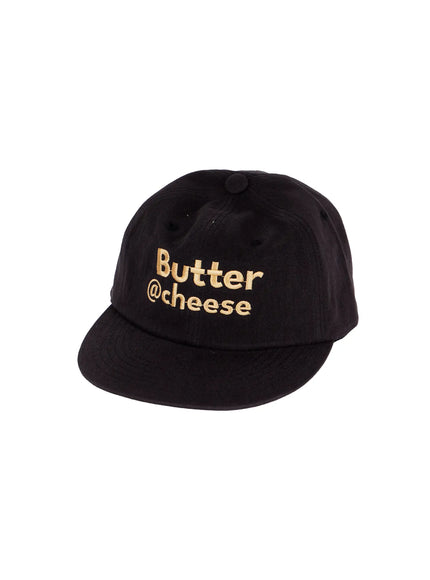 butter-embroidered-camp-cap-ca521 / Black