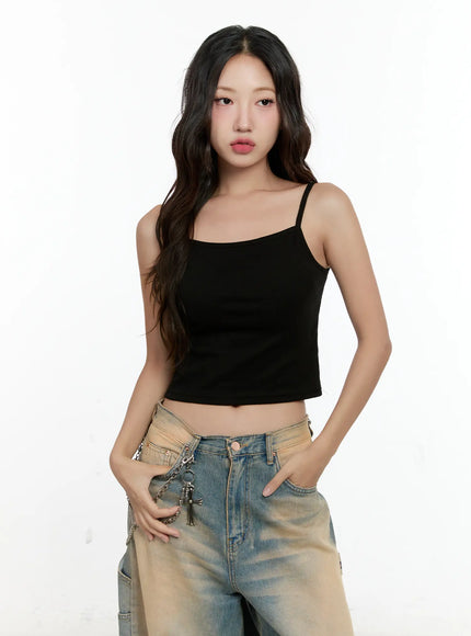Basic Cropped Tank Top CG501