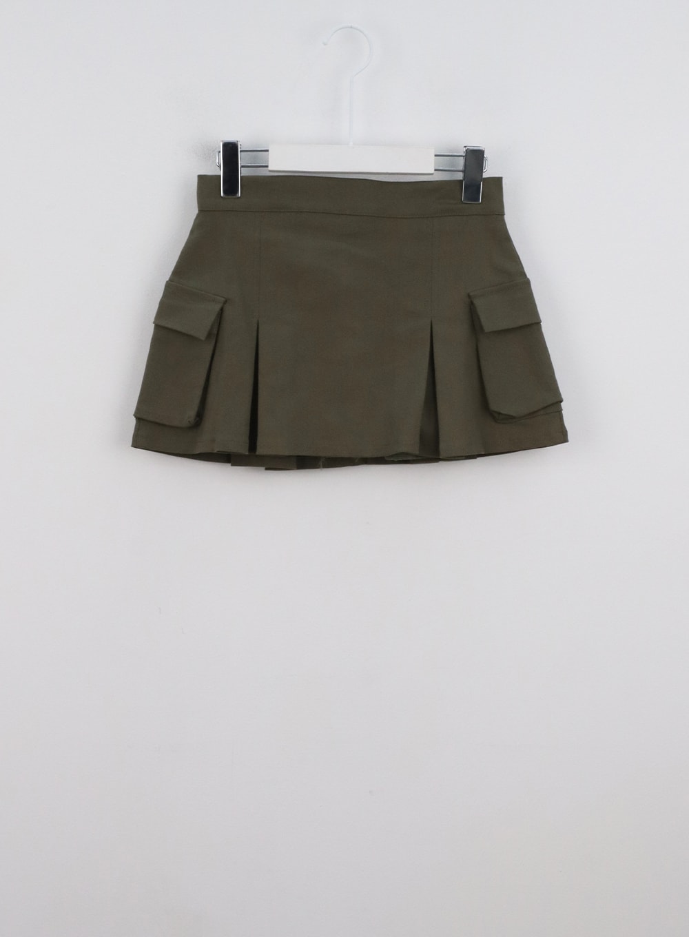 Cargo Pleated Mini Skirt CL326