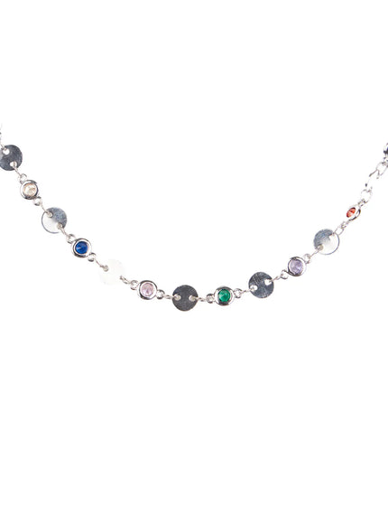 Rainbow Crystal Necklace CM525