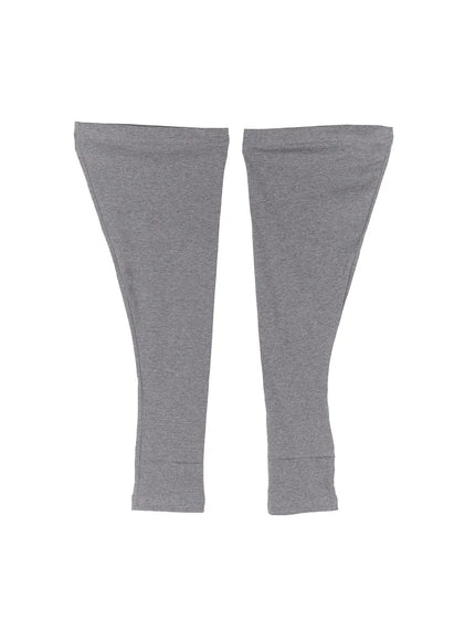 chic-flared-leg-warmers-cn511 / Dark gray
