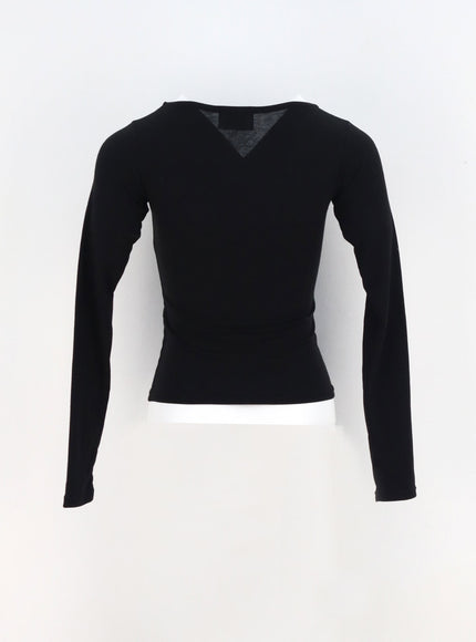 Square Neck Cropped Top CA318