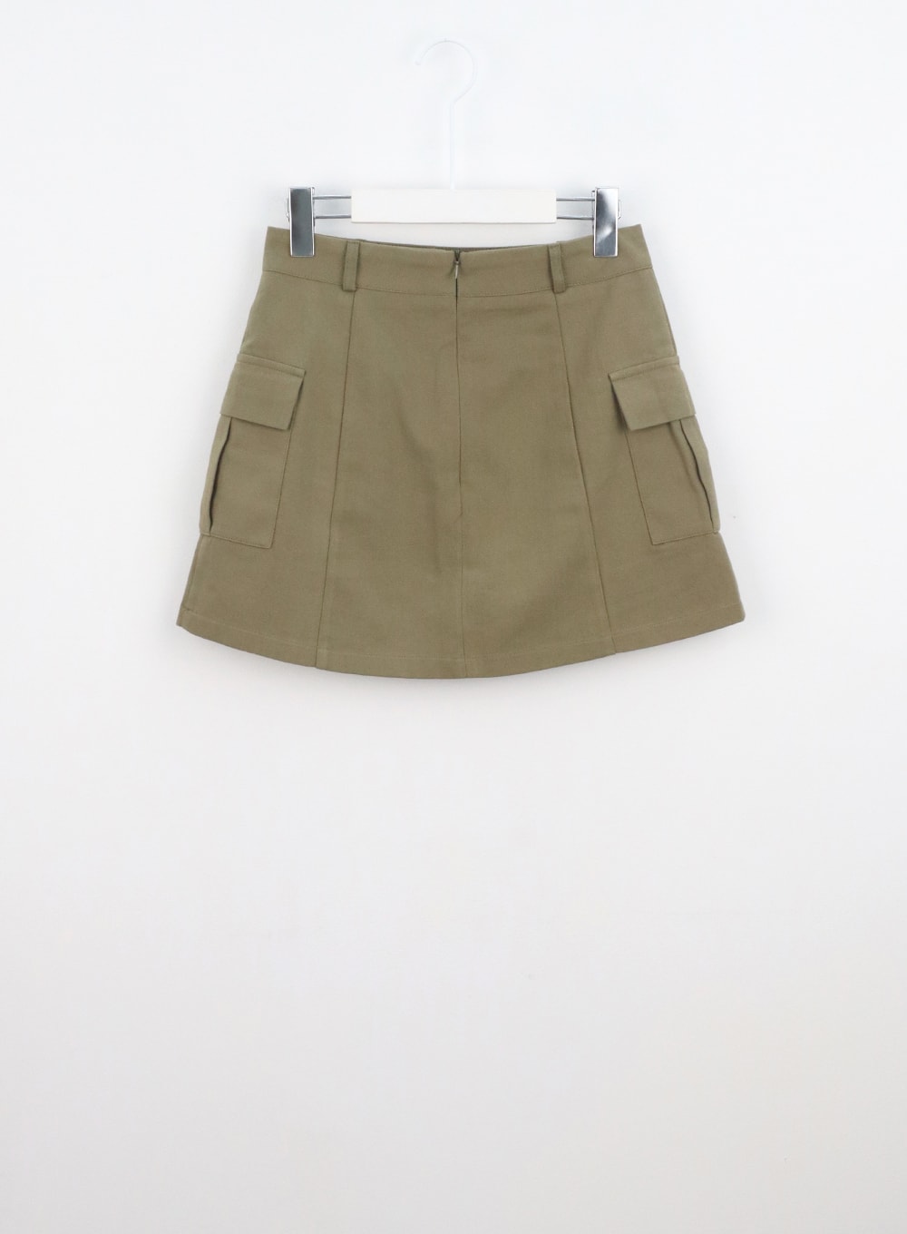 Women’s Cargo Skirt Mini Denim Mini Cargo Skirt Pockets Y2K Army Green