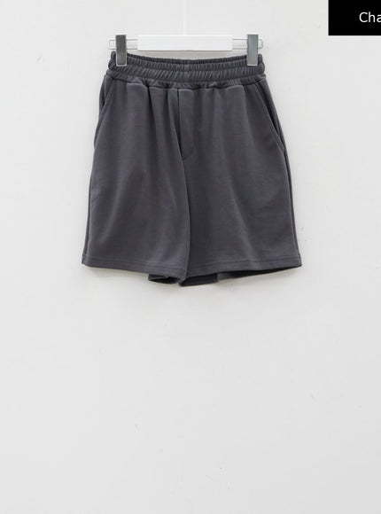 High-Waisted Sweat Shorts CJ13