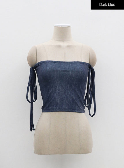 Schlauchoberteil mit Schnürdetail BF323