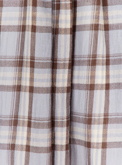 plaid-flare-maxi-skirt-cy519