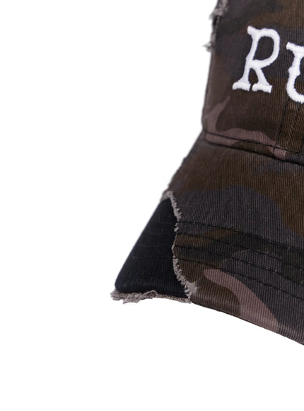 Vintage Camo Embroirdered Cap CM520