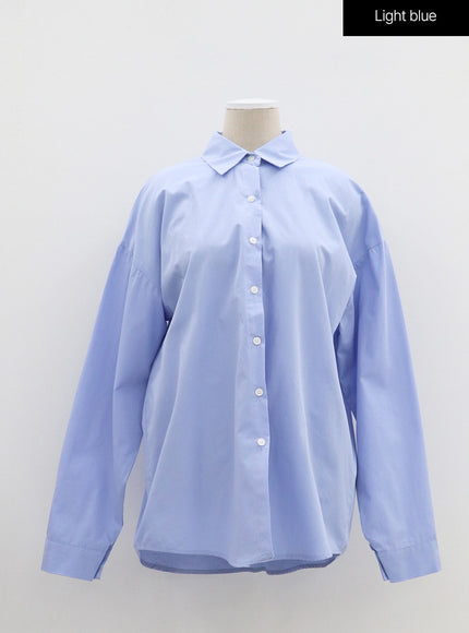 Pastel Color Oversized Shirt BM304