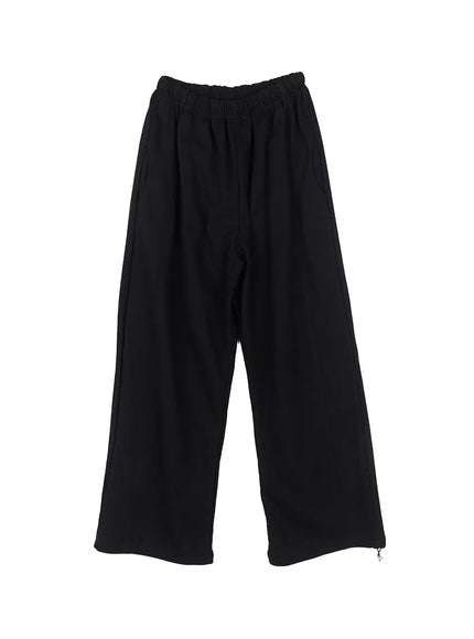 essential-loose-fit-sweatpants-cl508 / Black