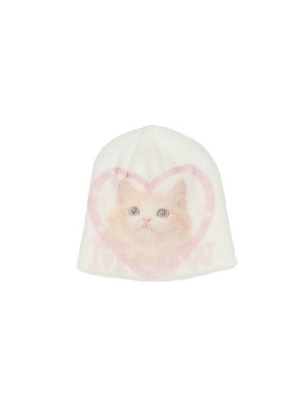 cute-knit-beanie-cf525 / Cat