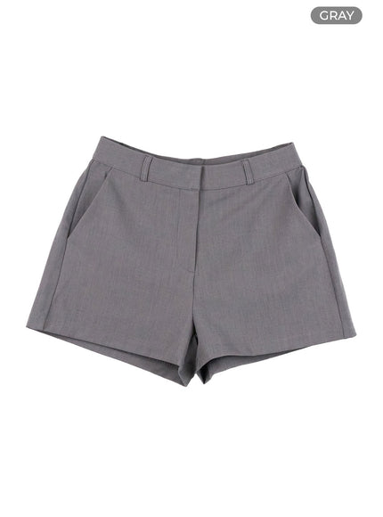 basic-shorts-ou411 / Gray