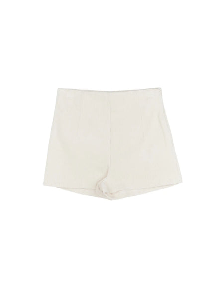 High-Waisted Corduroy Shorts CN528