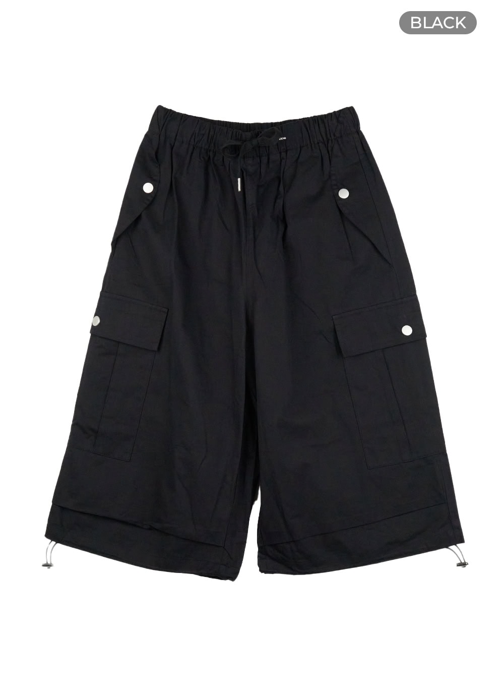 midi-cargo-shorts-cl418 / Black