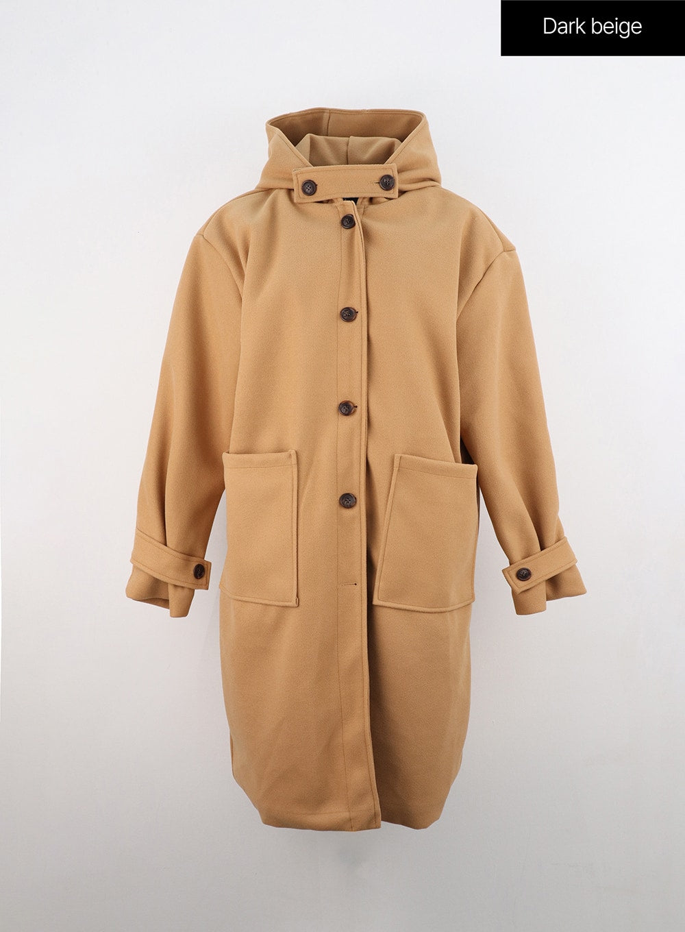 Oversized Midi Hooded Coat ON307