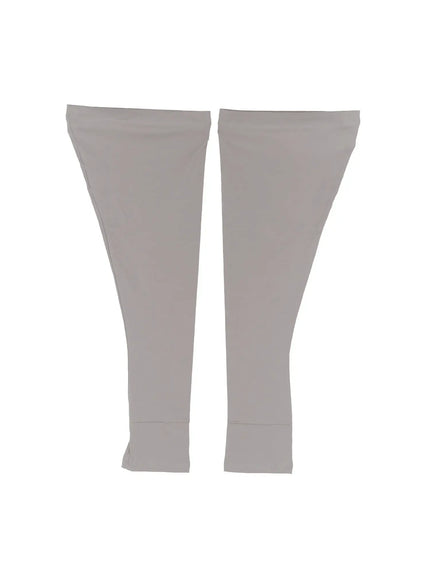 chic-flared-leg-warmers-cn511 / Gray