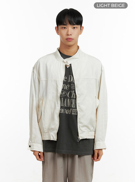 mens-classic-aviator-jacket-cl429 / Light beige